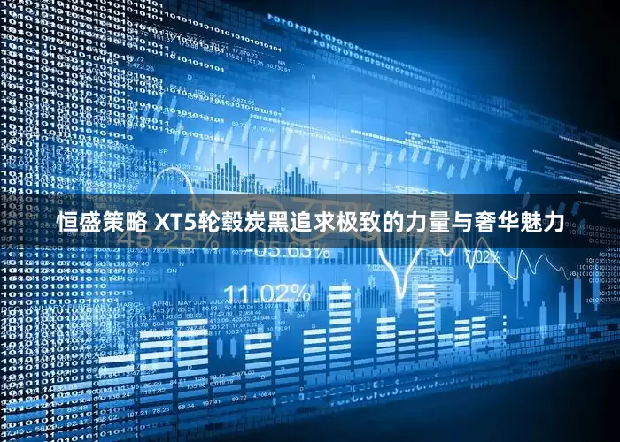 恒盛策略 XT5轮毂炭黑追求极致的力量与奢华魅力